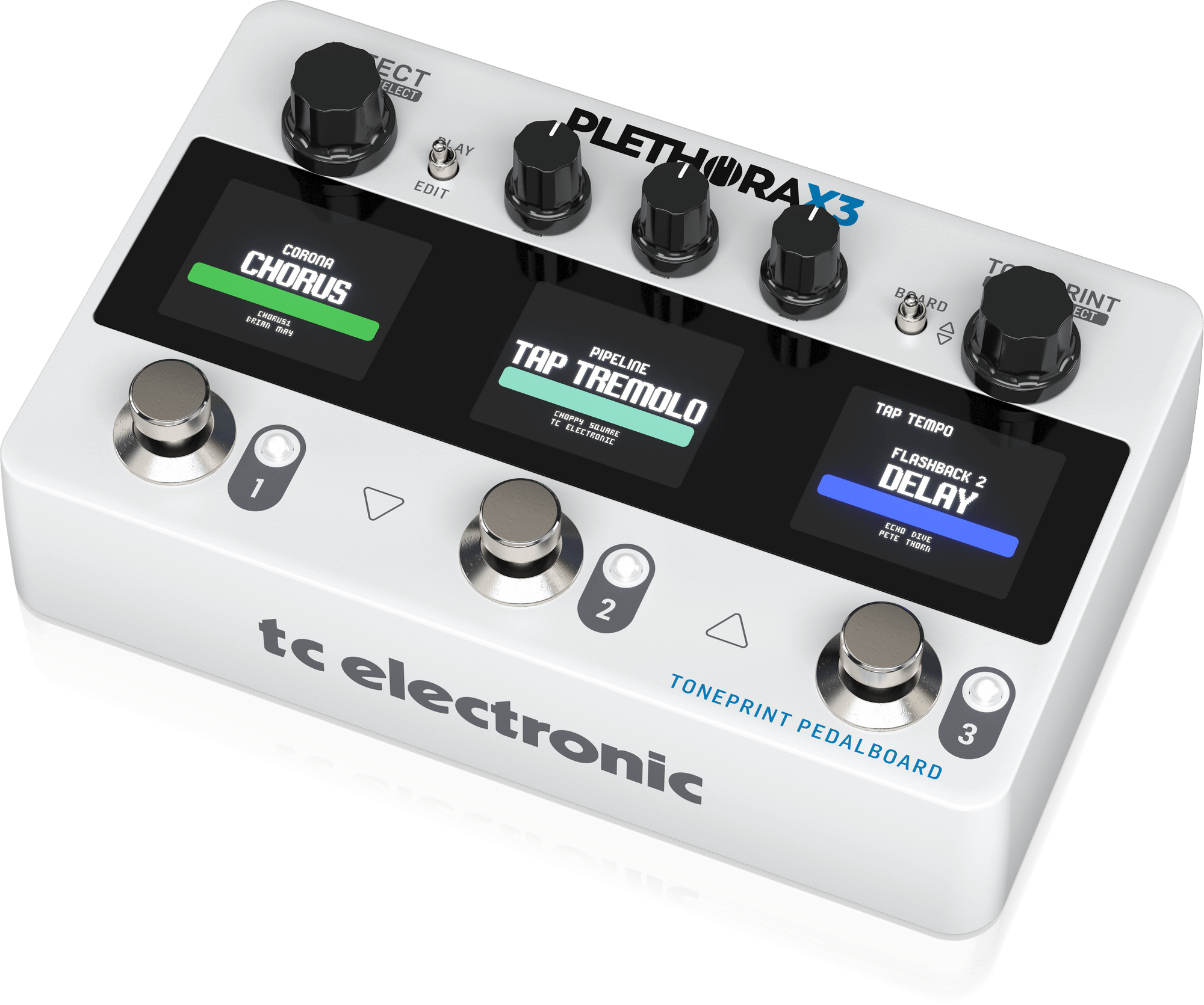 TC Electronic PLETHORA X3 TonePrint Pedalboard