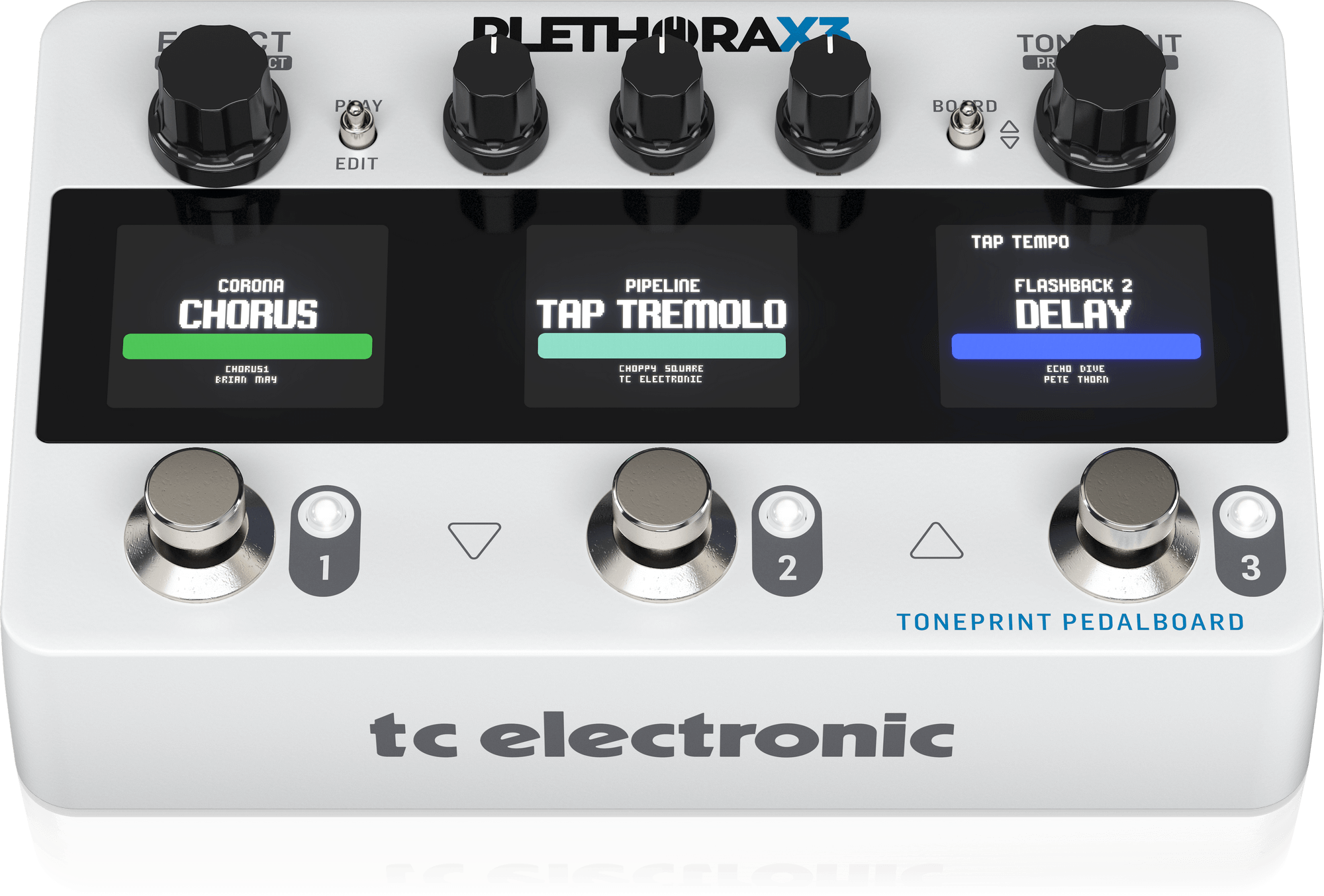 TC Electronic PLETHORA X3 TonePrint Pedalboard