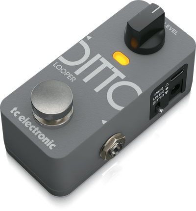 TC Electronic DITTO2LOOPER Second Generation DITTO LOOPER with Redesigned Footswitch, SingleTap Looping, Intelligent LoopSnap and Bluetooth App Integration