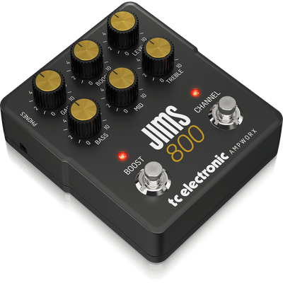 TC Electronic Dual-Channel Guitar Preamp Recreates the Sound of a Modified JCM800 Tube Amp