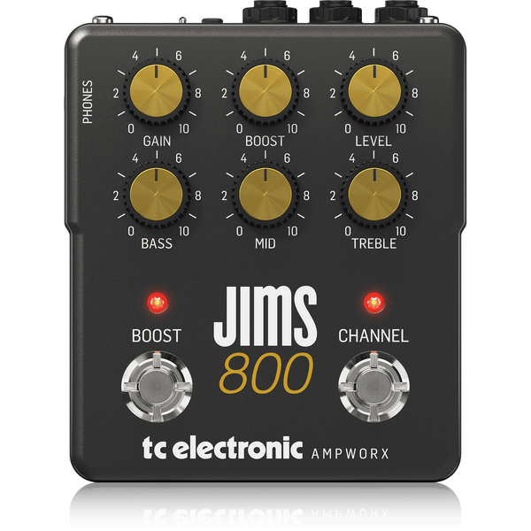 TC Electronic Dual-Channel Guitar Preamp Recreates the Sound of a Modified JCM800 Tube Amp