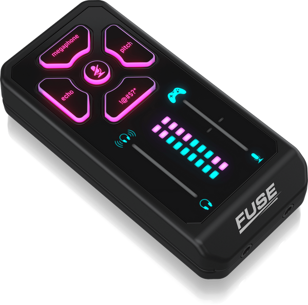 TC Electronic FUSE Headset Mic Enhancer and Vocal FX for Gaming Consoles, Android, iOS, PC and Mac