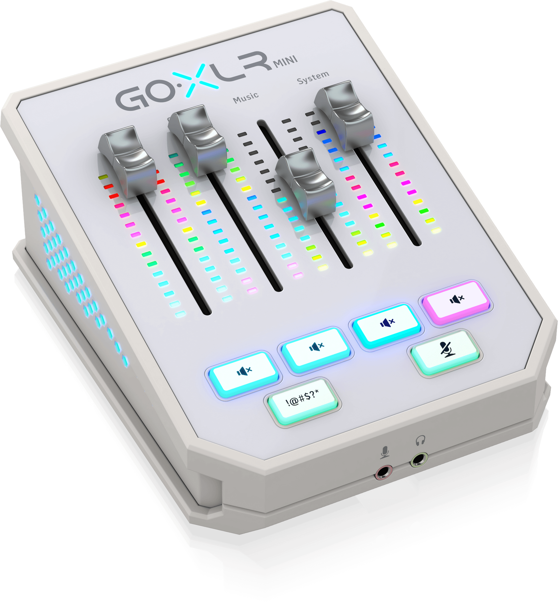 TC Helicon GOXLRMINI White USB Streaming Mixer with USB/Audio Interface