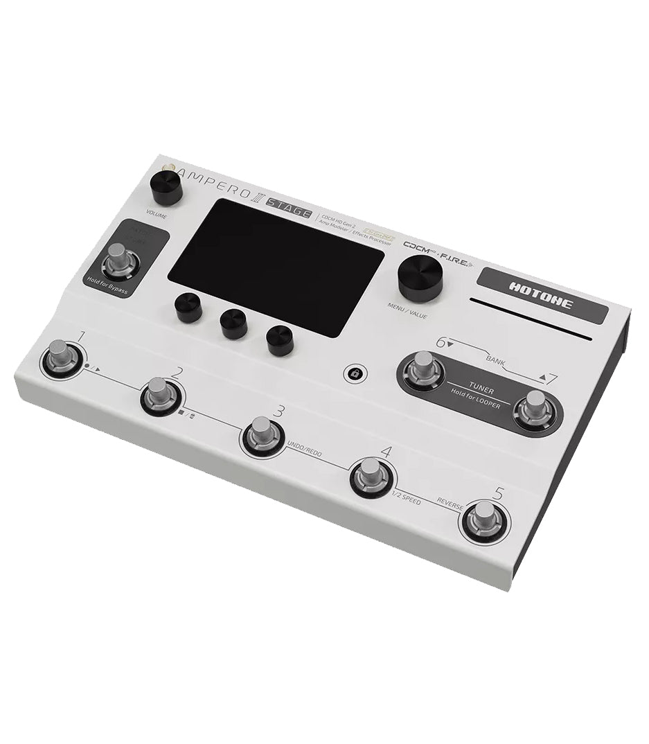 Hotone MP-380 Ampero II Stage Amp Modeler & Effects Processor, (with 18V power supply)