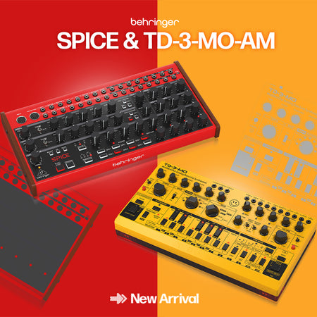Behringer TD3MOAM “Modded Out” & SPICE Analog Semi-Modular Polyrhythmic Synthesizer