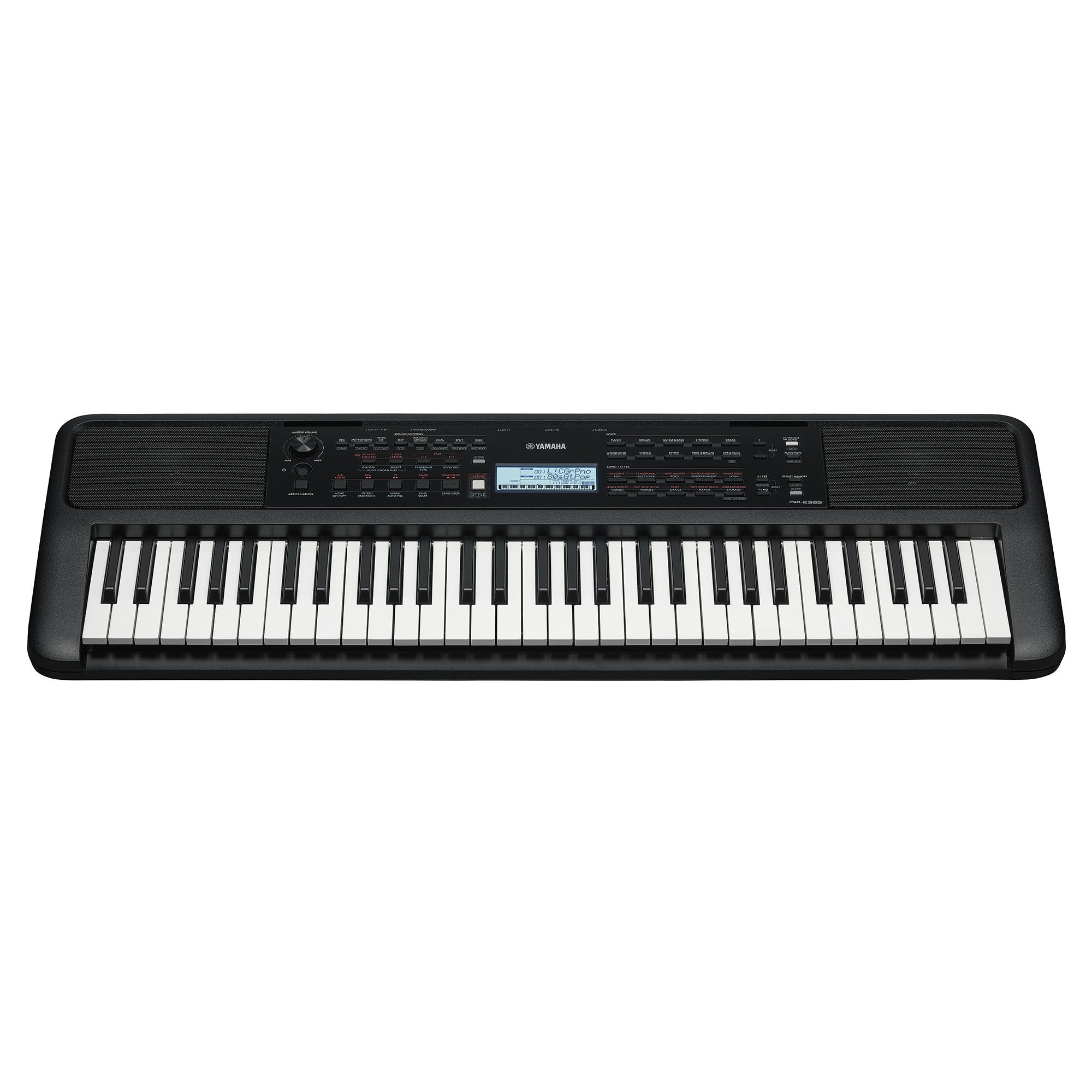 Yamaha PSR-E383 Portable Keyboard 61 Keys