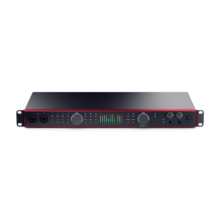 Focusrite SCARLETT18i204THGEN 18 In/20 Out Desktop USB Audio interface with 8 Mic Preamps, MIDI, SPDIF and ADAT NEW