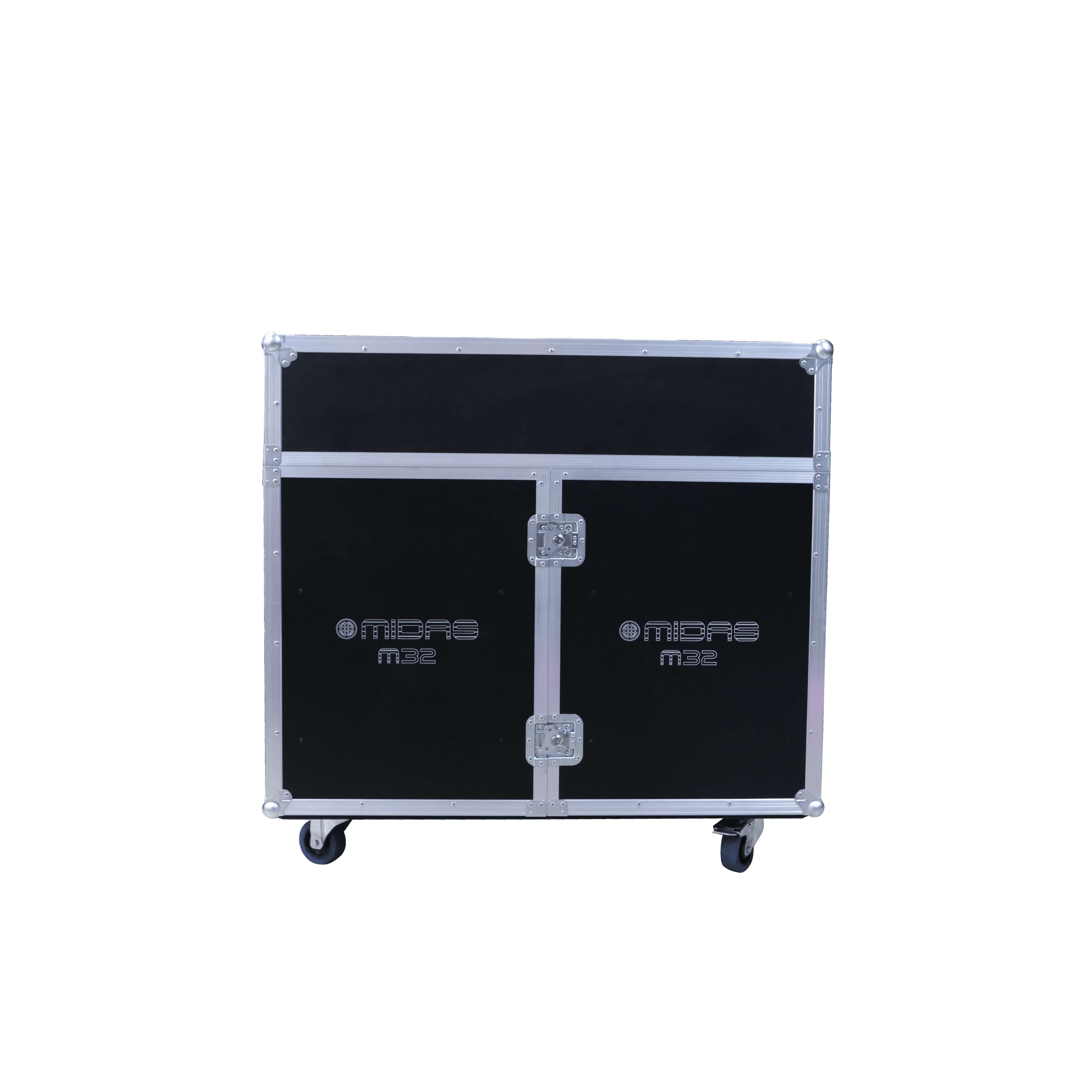 Music Majlis Custom Flight Case with Hydraulics Flip and Dog House for Midas M32Live