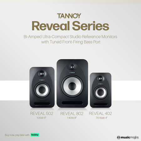 Tannoy Reveal Active Studio Monitors
