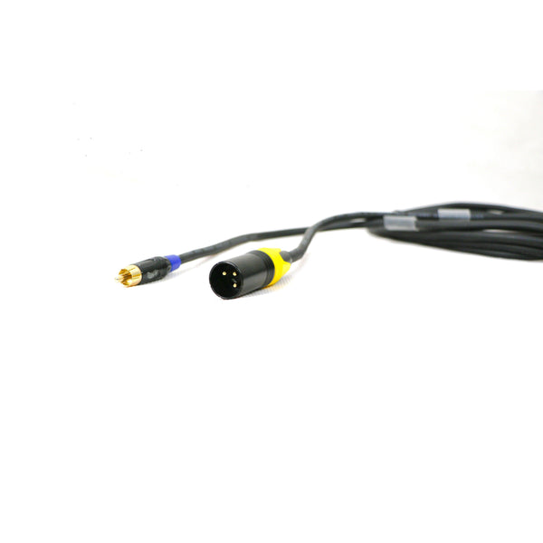 Krystals urx03ma RCA إلى XLR الذكور كابل