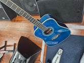 Washburn AD5CEPCACK شبه صوتي الغيتار 41 'Dreadnought مع حقيبة ، اختيارات ، حزام غير طبيعي