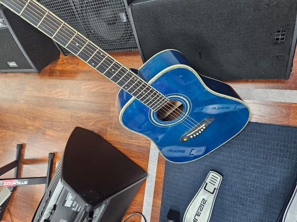 Oscar Schmidt OG1TBL 3/4 Dreadnought Acoustic Guitar -Display Unit Clearance!