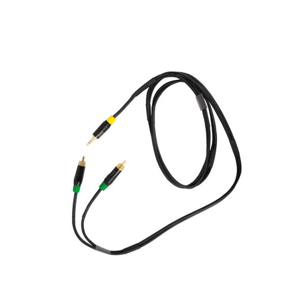 Krystals YK2RC1ES01SLM 2 RCA to 1 Ep Stereo, 1.5 Meters
