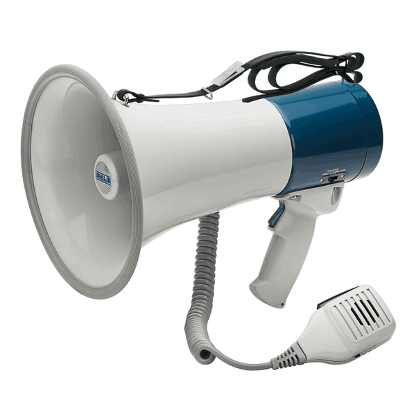 Ahuja AM30SS Portable PA System Megaphone 30W RMS w/ Siren, Microphone with Volume Control - MusicMajlis