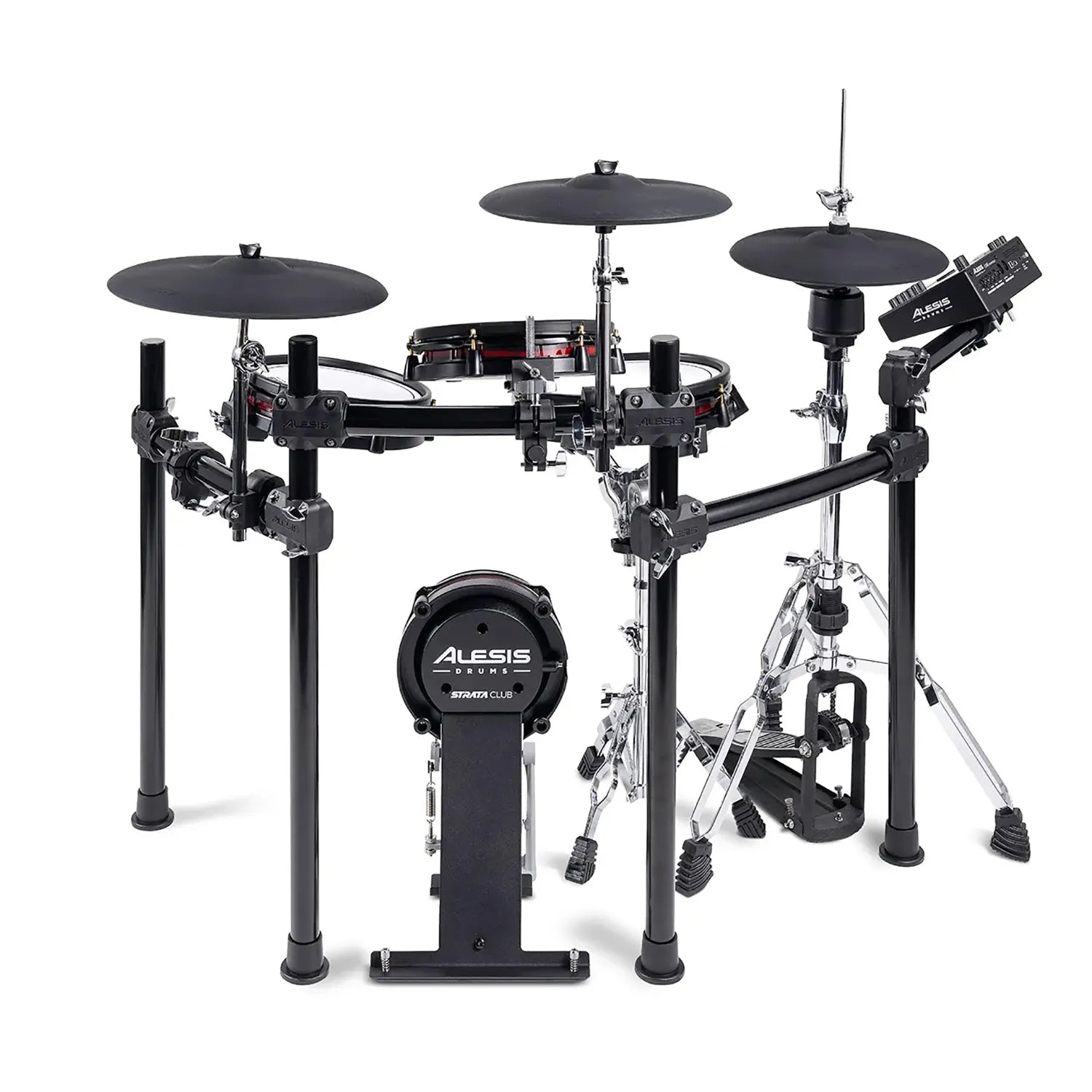 Alesis STRATACLUBKIT 4-piece Electronic Drum Kit with 7" Touchscreen Module