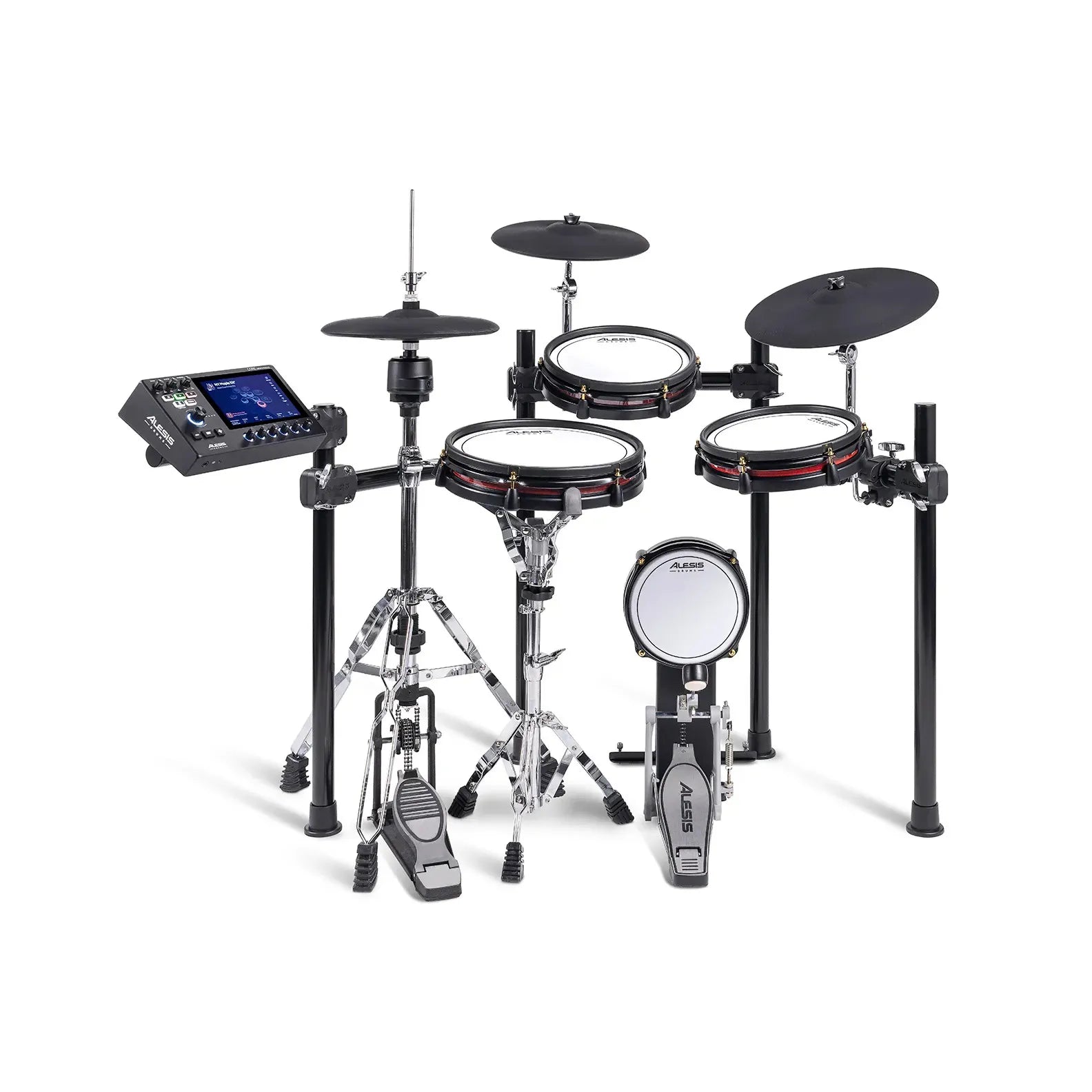 Alesis STRATACLUBKIT 4-piece Electronic Drum Kit with 7" Touchscreen Module
