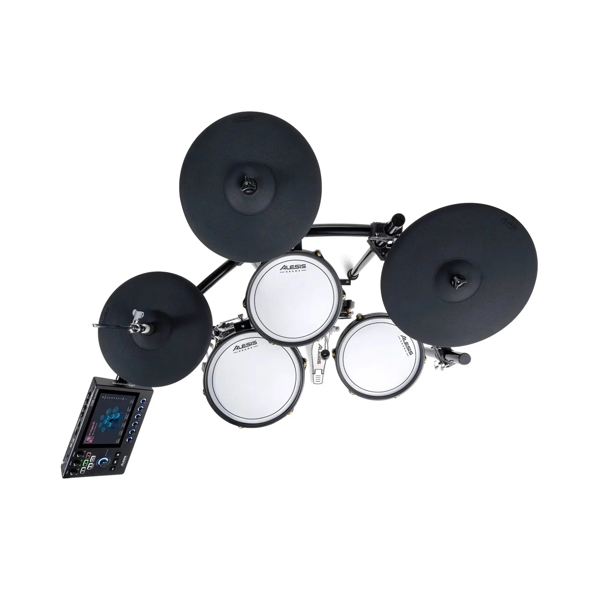 Alesis STRATACLUBKIT 4-piece Electronic Drum Kit with 7" Touchscreen Module