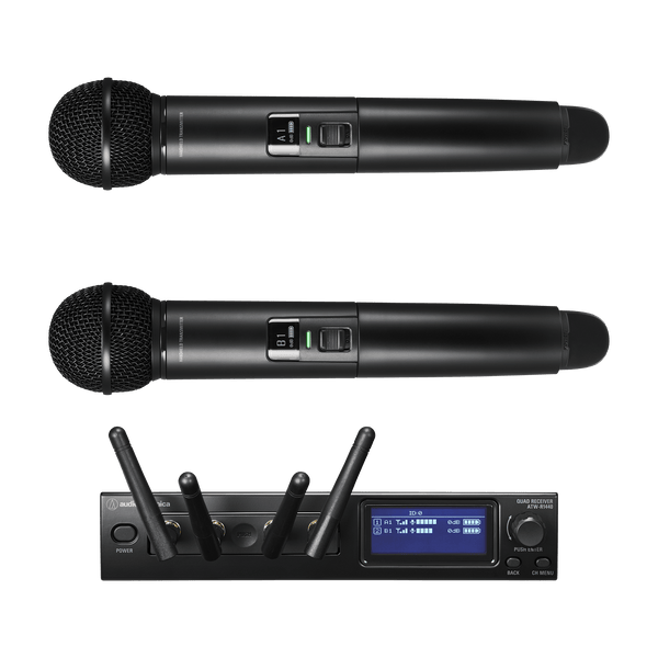 Audio-Technica ATW-1422 System 20 PRO Dual Handheld Microphone System