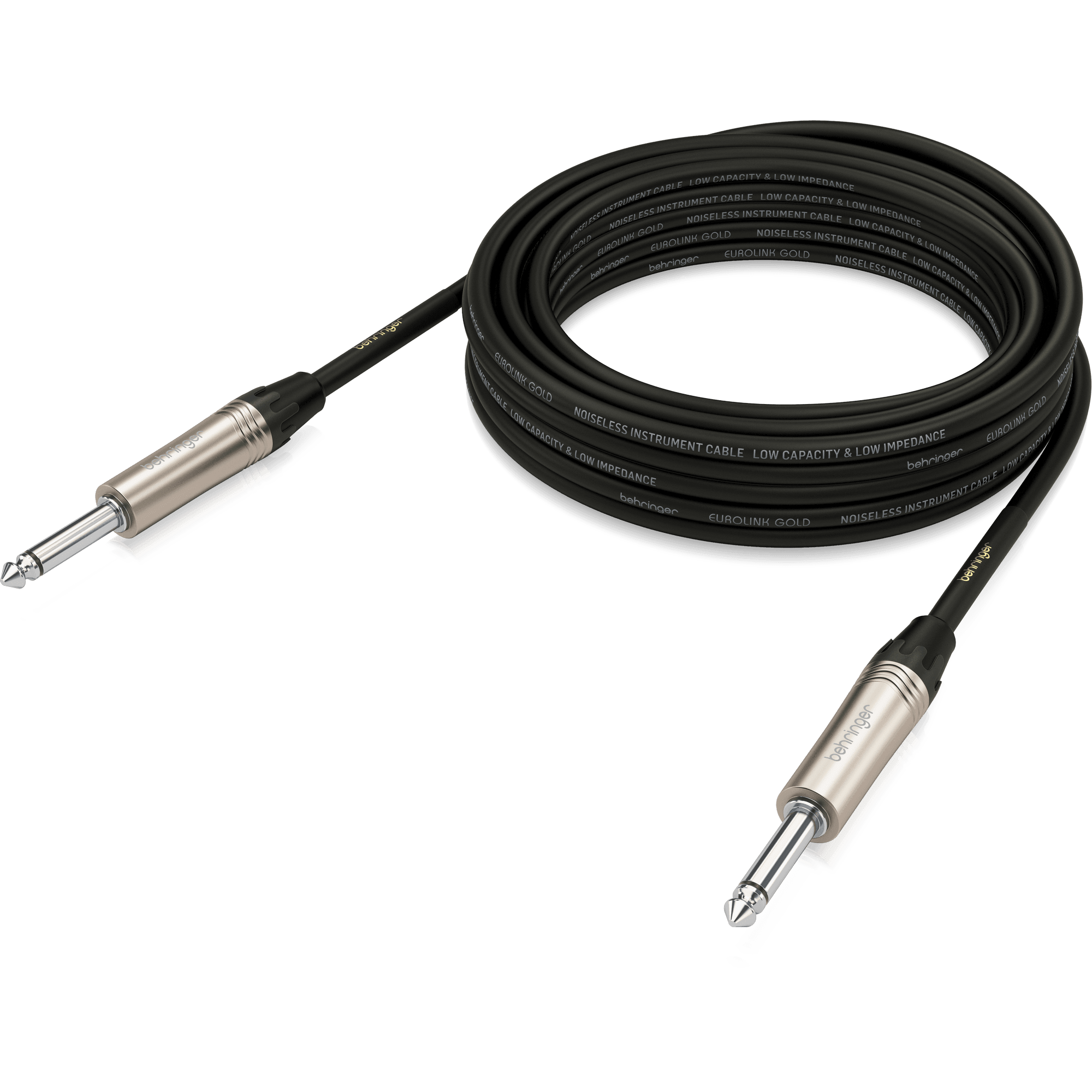 Behringer GIC Instrument Cable with 1/4" TS Connectors - MusicMajlis