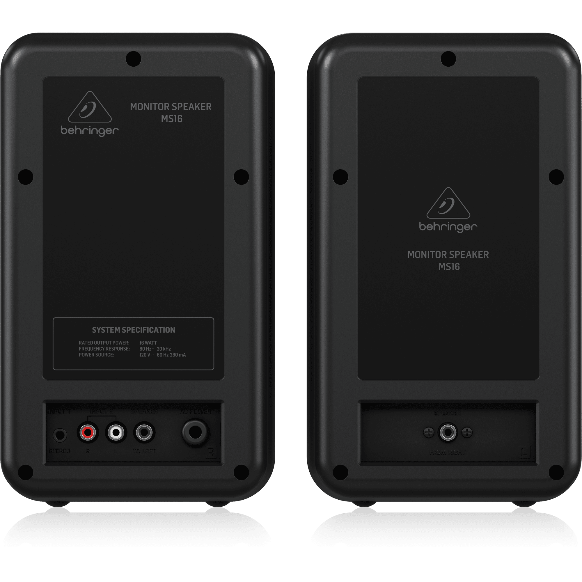 Behringer MS16PAIR Active Monitor Speakers - MusicMajlis