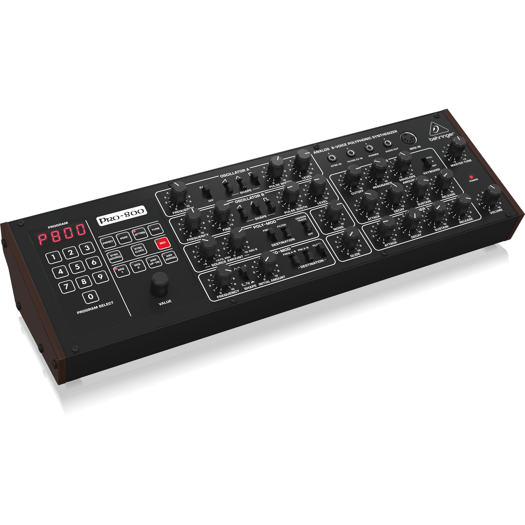 Behringer PRO800 Analog 8-Voice Polyphonic Synthesizer - MusicMajlis
