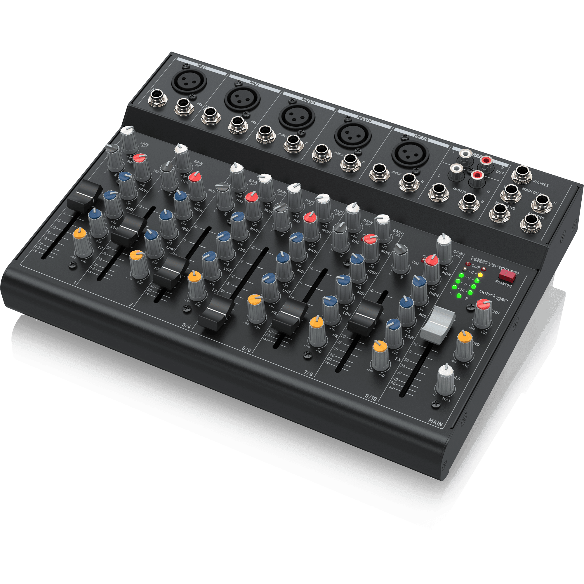 Behringer Xenyx 1003B Analog Mixer 10-Input with 5 Mic Preamps and Optional Battery Operation - MusicMajlis