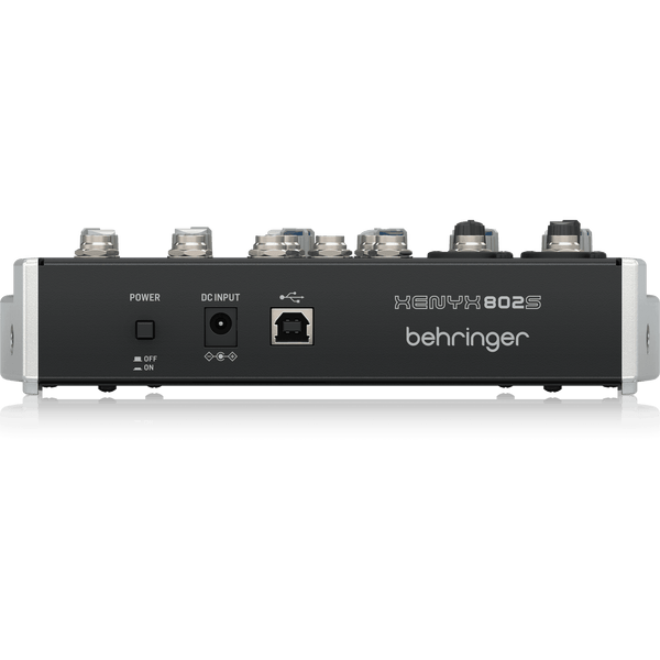 Behringer XENYX 802S Premium Analog 8-Input Mixer with USB Streaming Interface - MusicMajlis