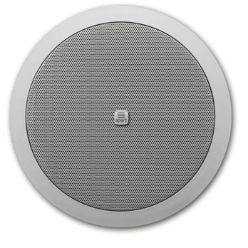 Biamp CM20T Speaker Ceiling 1x6.5" 70 - 100V / 20W, 16 ohms / 60W White - MusicMajlis