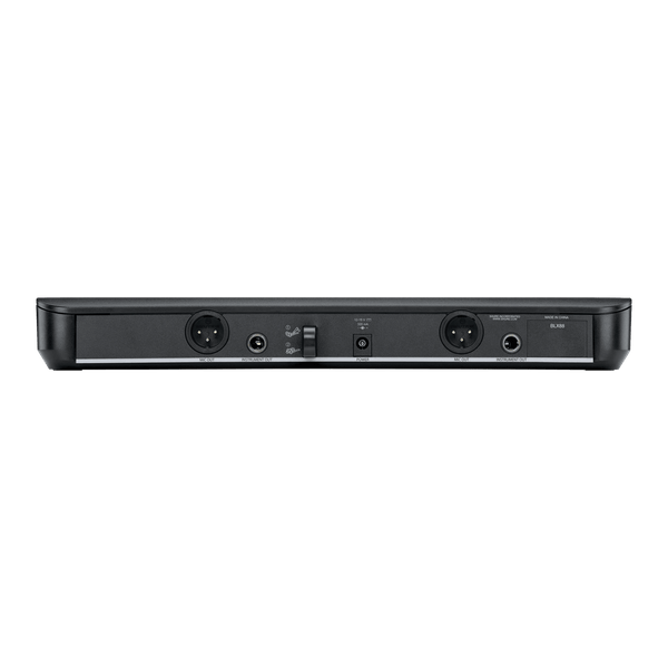 Shure BLX288/PG58 نظام صوتي مزدوج اللاسلكي مع اثنين من أجهزة الإرسال المحمولة PG58