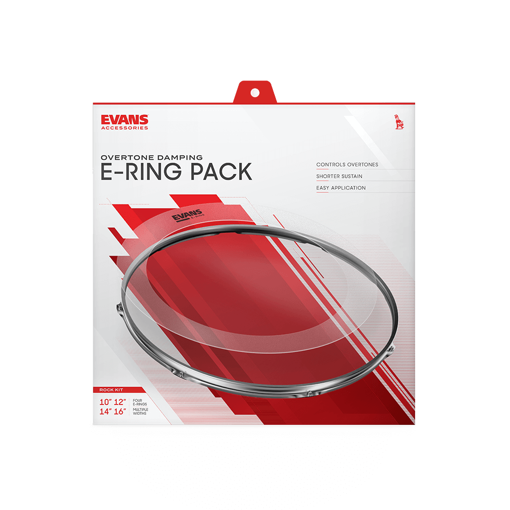 Evans E-Ring Pack, Rock-10, 12", 14", 16" (ER-ROCK)