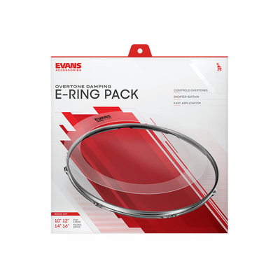 Evans E-Ring Pack, Rock-10, 12", 14", 16" (ER-ROCK)