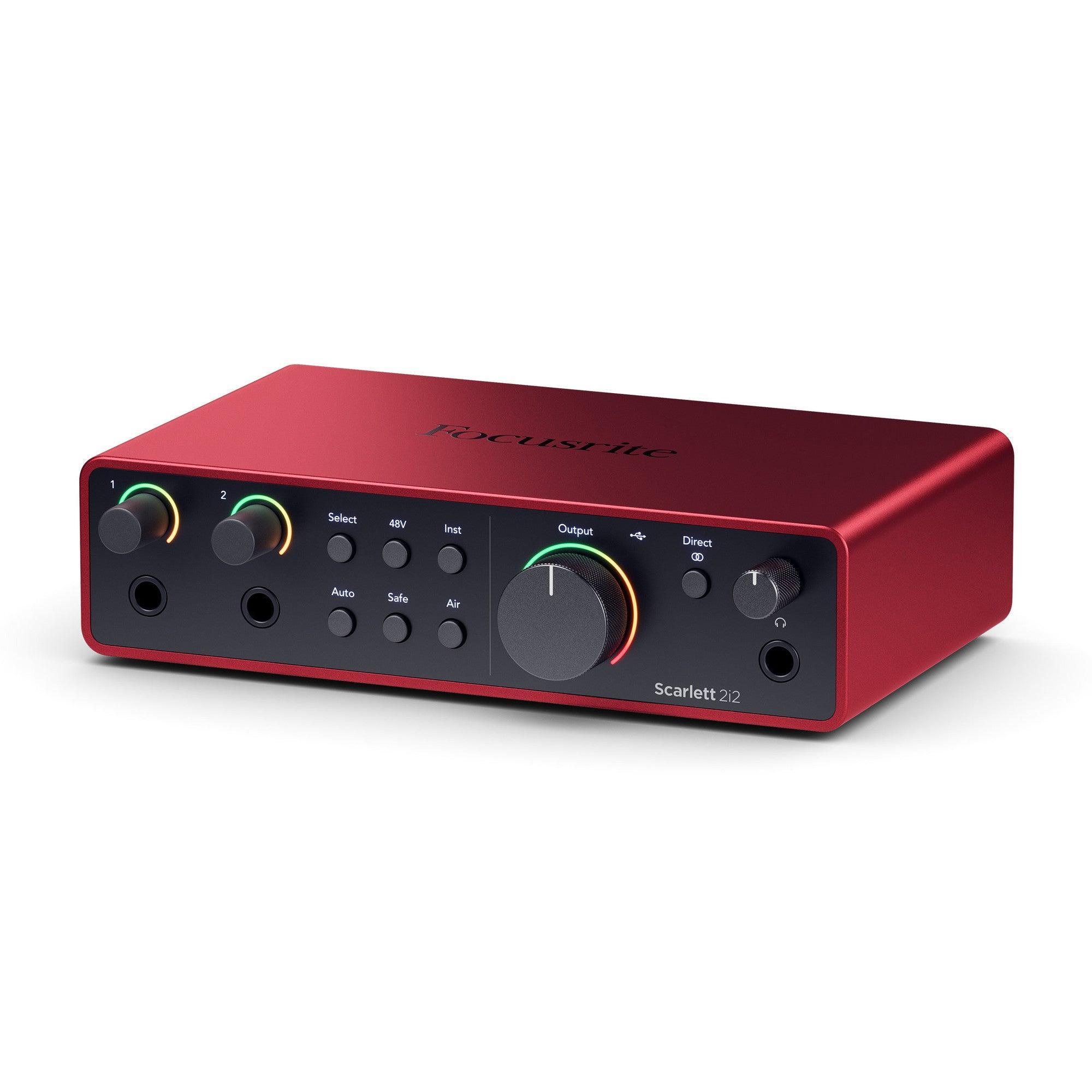 Focusrite Scarlett 2i2 4th Generation - MusicMajlis