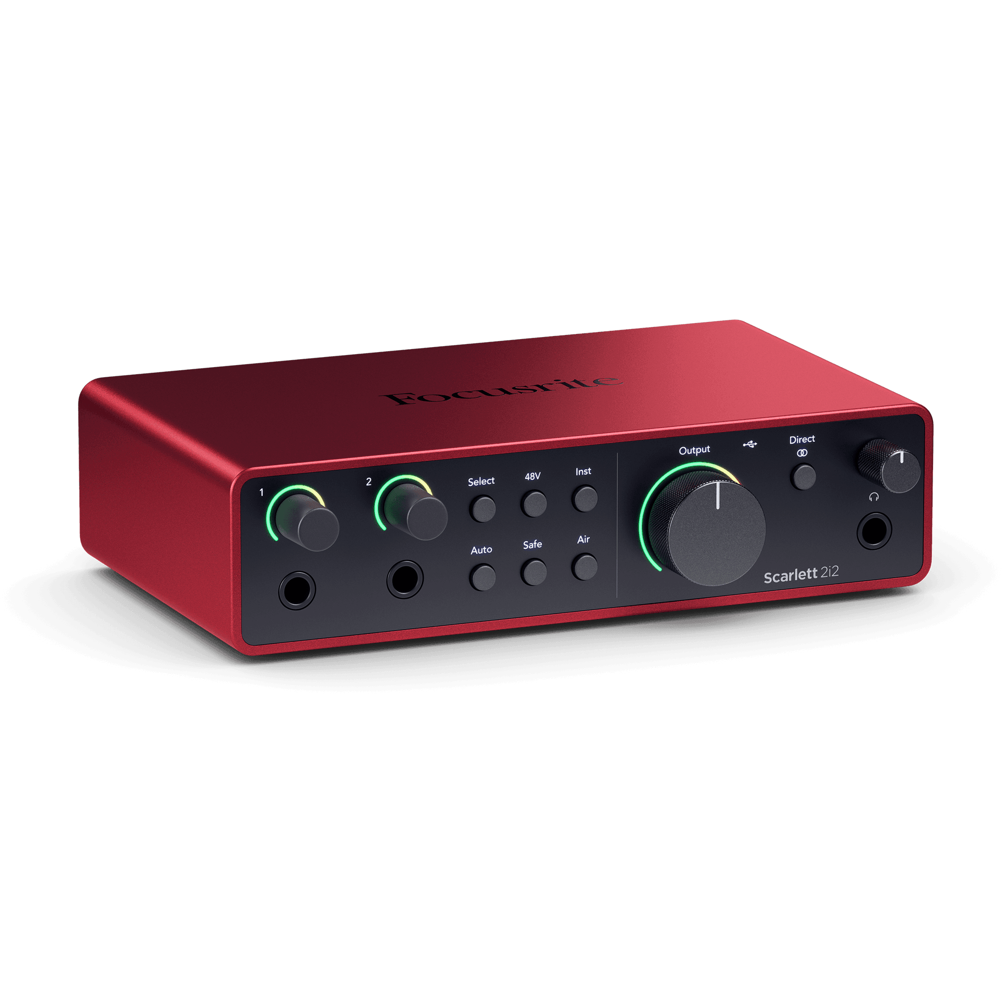 Focusrite Scarlett 2i2 Studio 4th Gen Scarlett 2i2 with CM25 MkIII condenser Microphone and SH-450 Closed-back Headphones Bundle - MusicMajlis