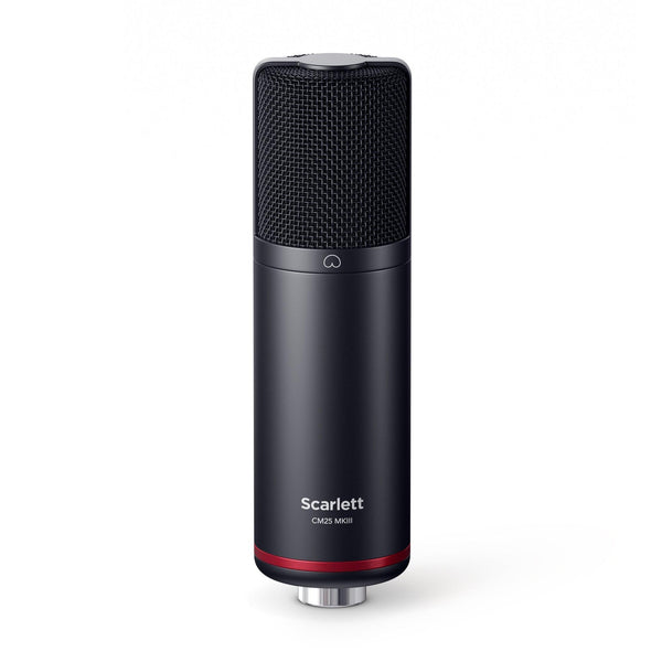 Focusrite Scarlett Solo Studio 4th Gen Scarlett Solo with CM25 MkIII condenser Microphone and SH-450 Closed-back Headphones Bundle - MusicMajlis