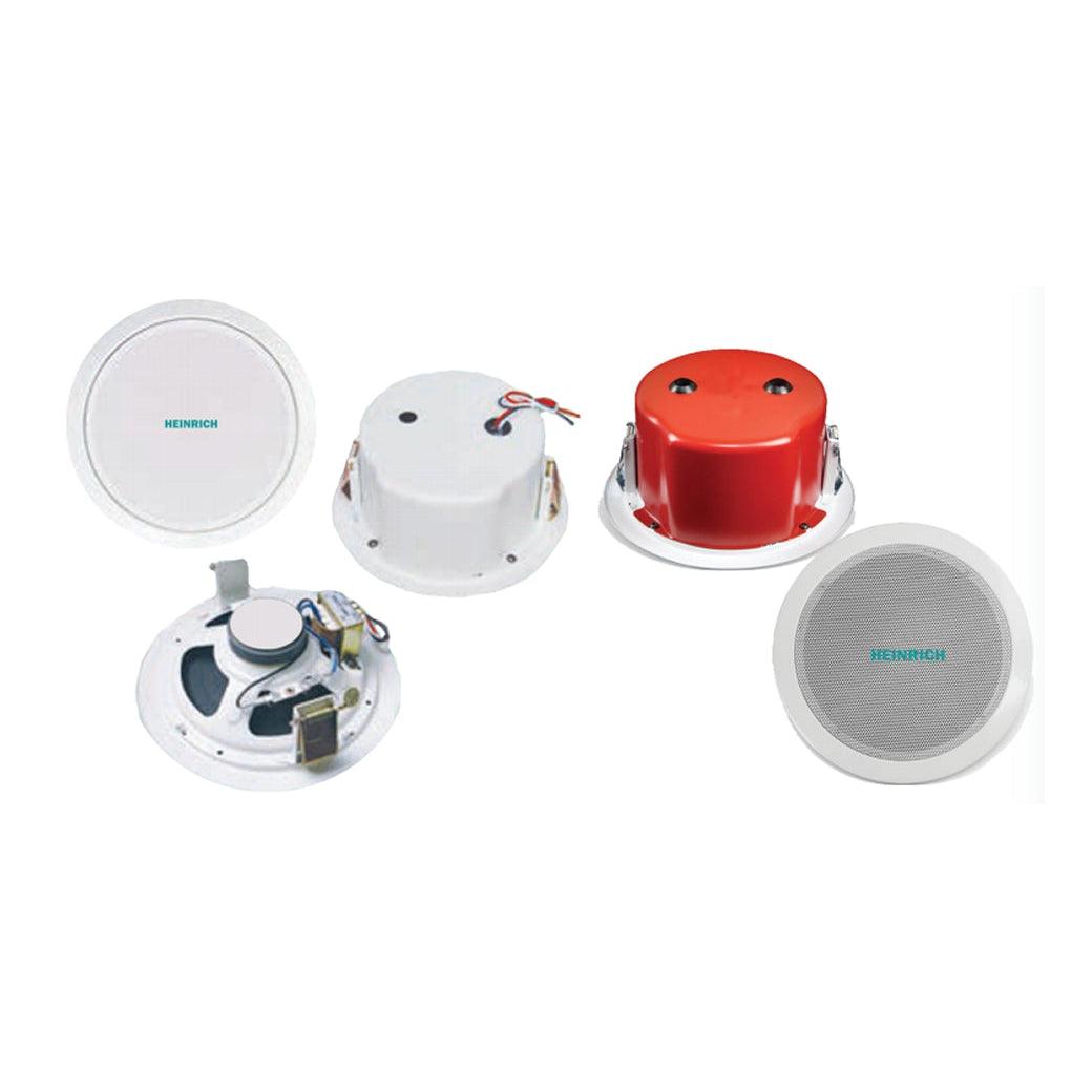 HEINRICH CMS5TFDS Speaker Ceiling 1x5" 1x6" 1x8" 6W - MusicMajlis