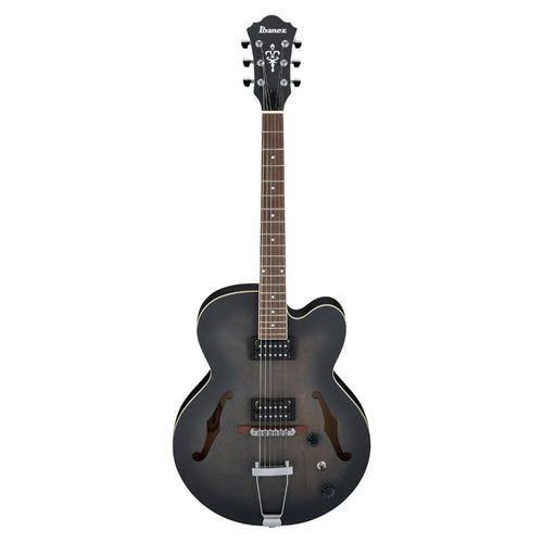 Ibanez AF55TKF Full-Hollow Body Electric Guitar Transparent Black Flat