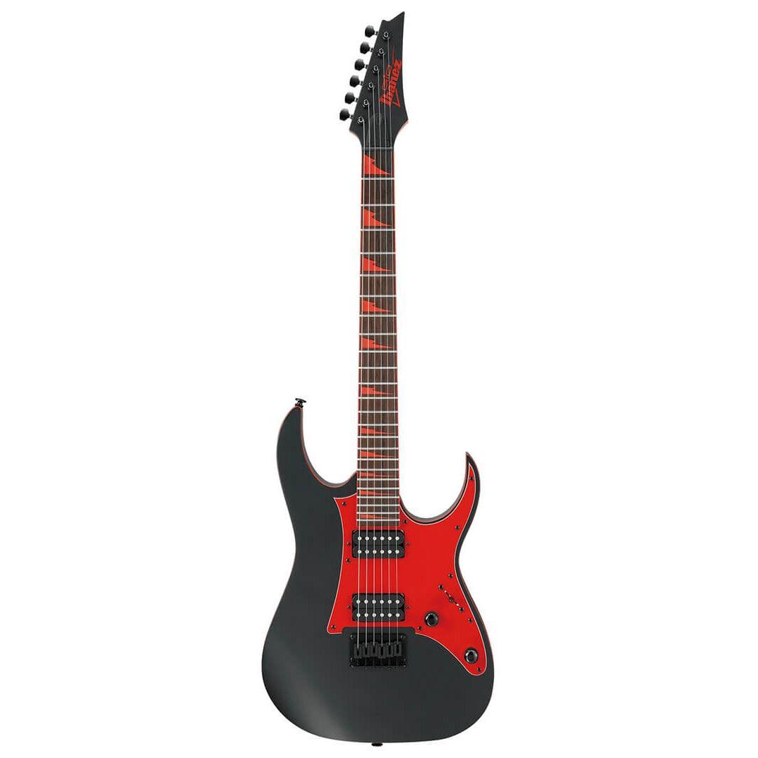 Ibanez GRG131DXBKF Gio Electric Guitar Black Flat Finish - MusicMajlis