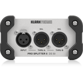 Klark Teknik DS50 Passive 1-In/5-Out Signal Splitter with Extended Dynamic Range - MusicMajlis