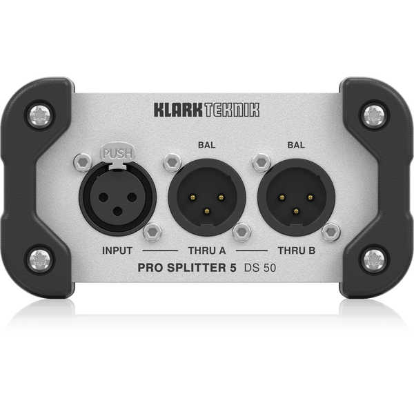 Klark Teknik DS50 Passive 1-In/5-Out Signal Splitter with Extended Dynamic Range - MusicMajlis