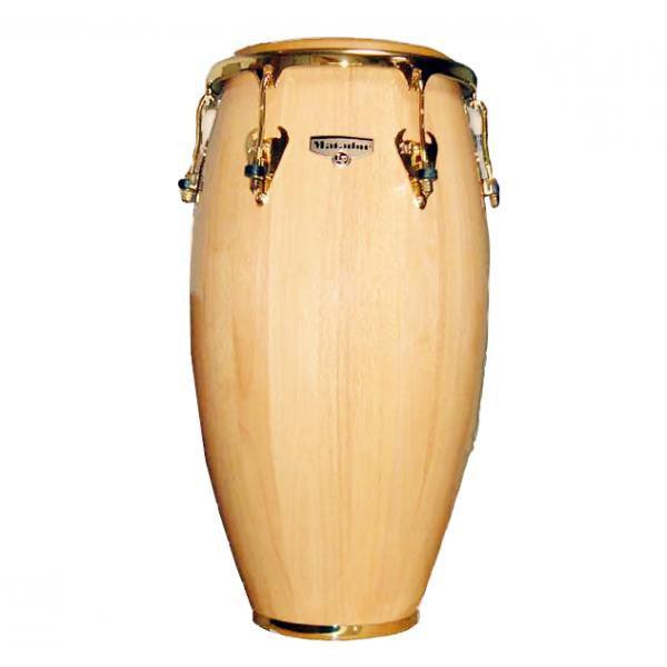 LP M750S-AW Matador 11" Quinto Oak Natural Finish with Gold Hardware - MusicMajlis