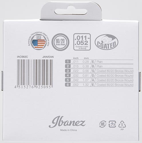 Ibanez IACS62C Acoustic Guitar Strings