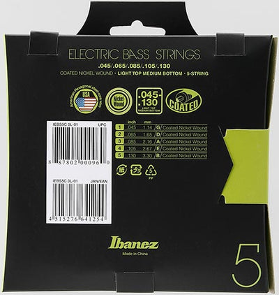 Ibanez IEBS5C 5-String Bass Guitar Strings