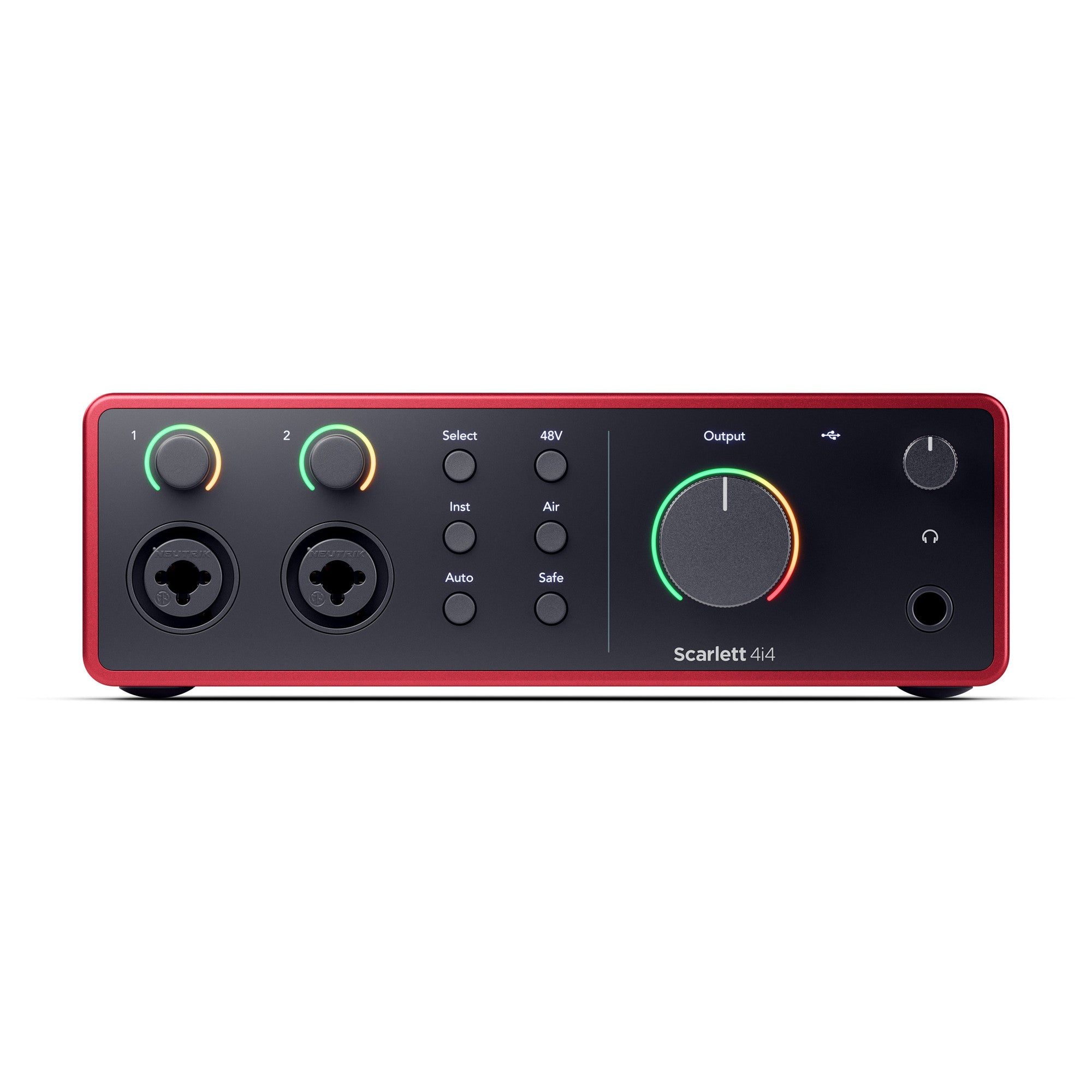 Focusrite SCARLETT4i4 4THGEN 4 In/4 Out Desktop USB Audio Interface with 2 Mic Preamps and MIDI