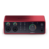 Focusrite SCARLETT4i4 4THGEN 4 In/4 Out Desktop USB Audio Interface with 2 Mic Preamps  and MIDI