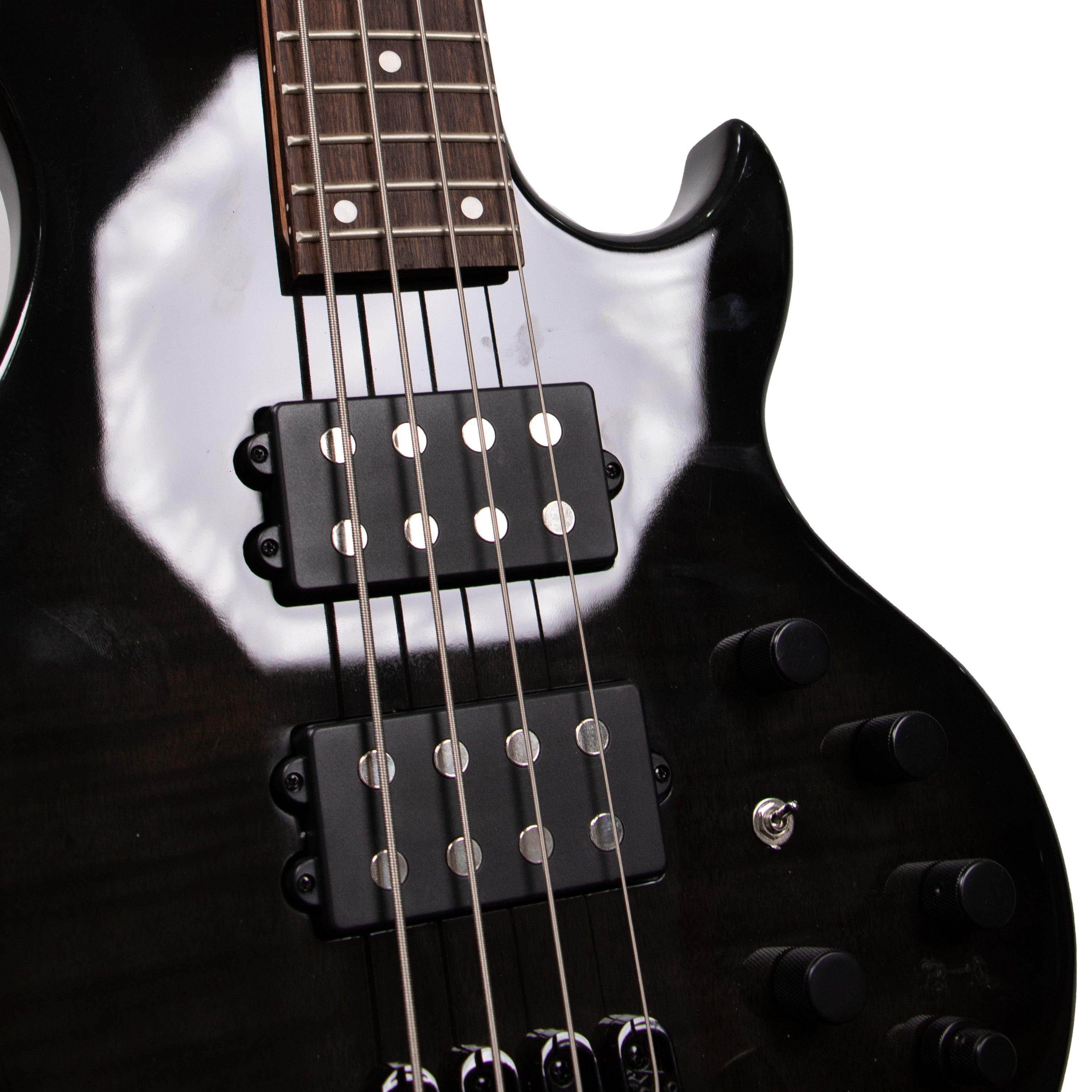 Tansen B444 Guitar Bass Electric 4-String Laurel Fingerboard HH Pickups - MusicMajlis