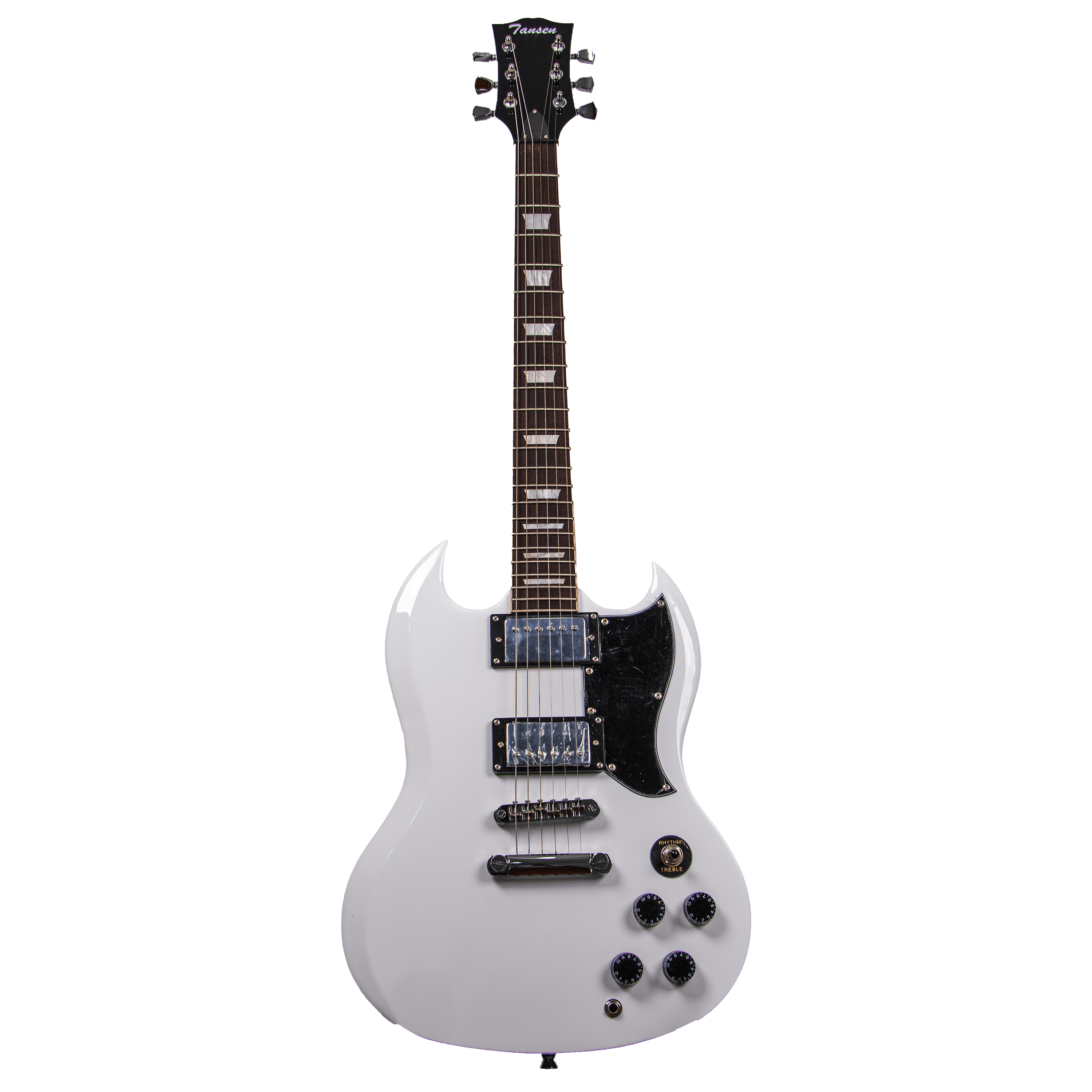 Tansen EG560 Electric Guitar Single Cutaway Laurel Fingerboard SG Style HH pickups - MusicMajlis