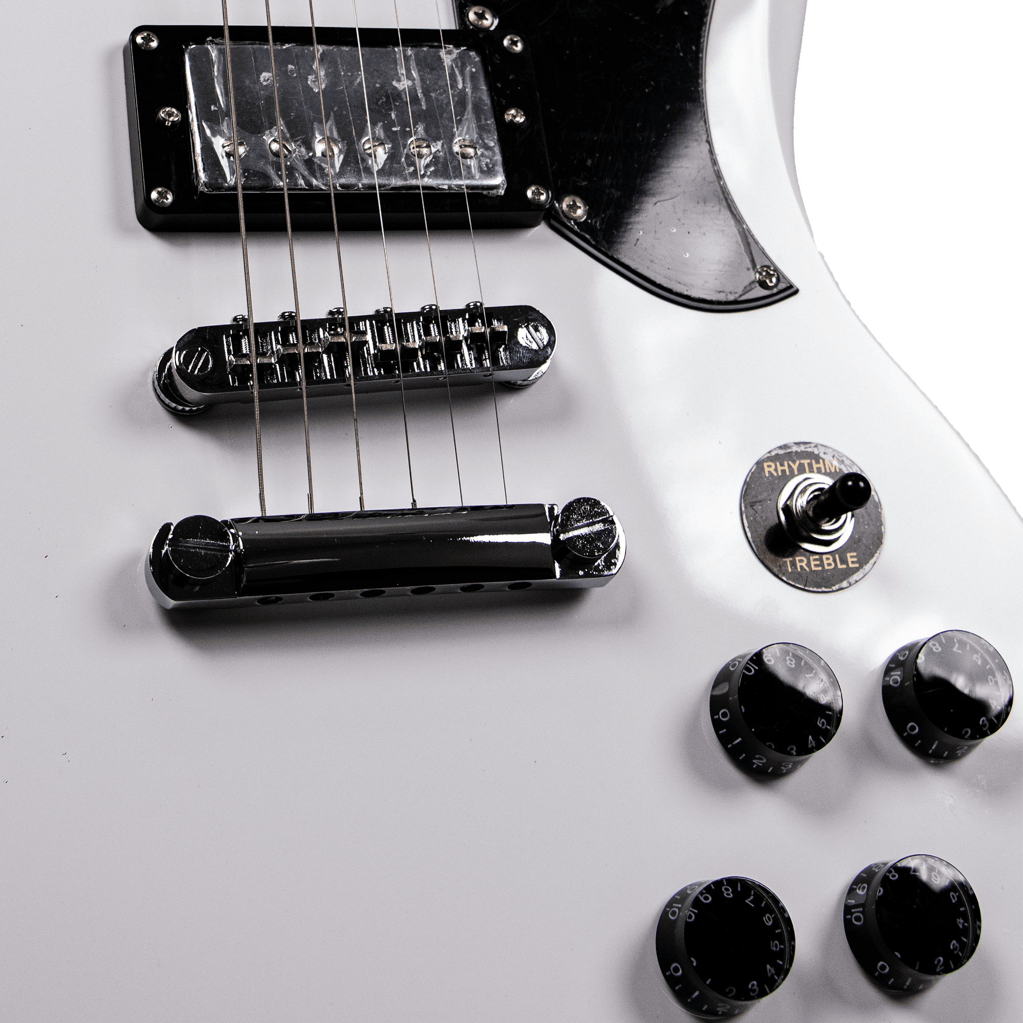 Tansen EG560 Electric Guitar Single Cutaway Laurel Fingerboard SG Style HH pickups - MusicMajlis