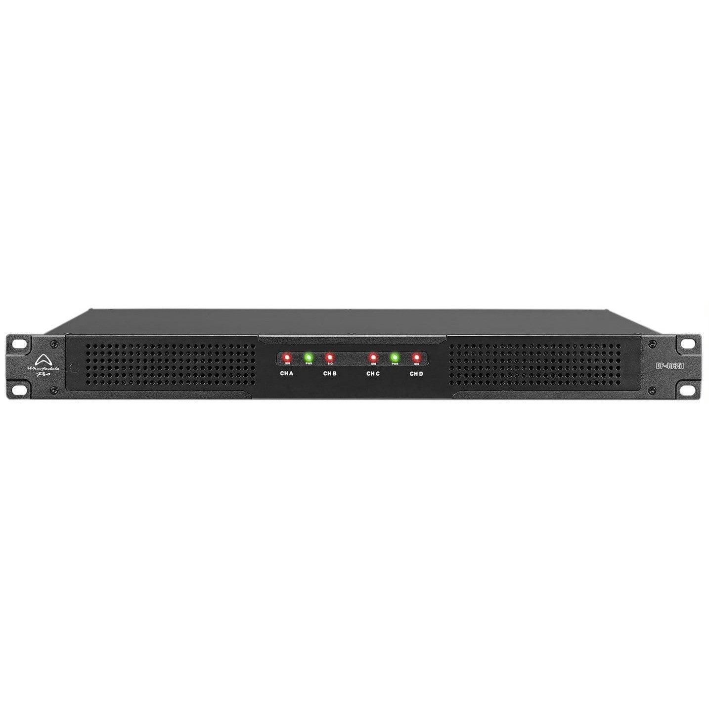 Wharfedale Pro DP4035i Power Amplifier 4x1012W @ 2Ohm with Hardware Features for Installation - MusicMajlis