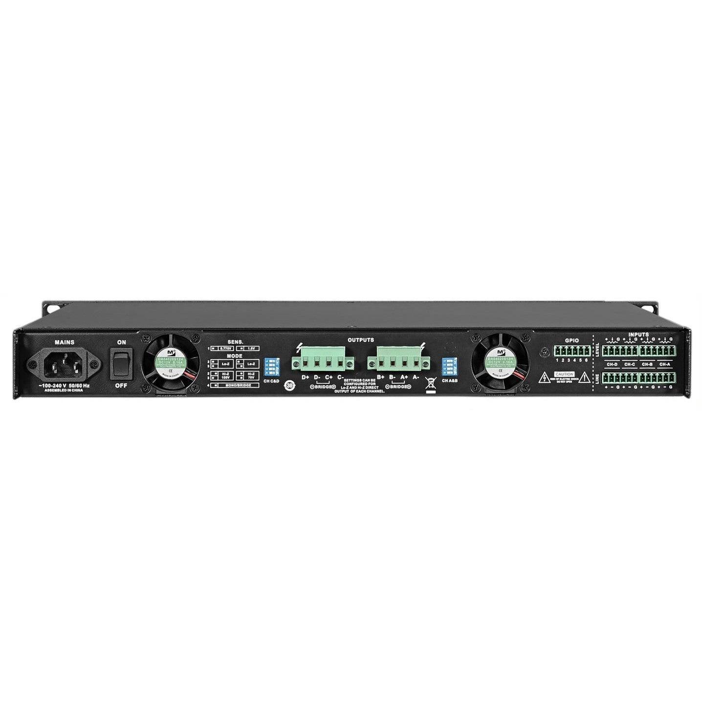 Wharfedale Pro DP4035i Power Amplifier 4x1012W @ 2Ohm with Hardware Features for Installation - MusicMajlis