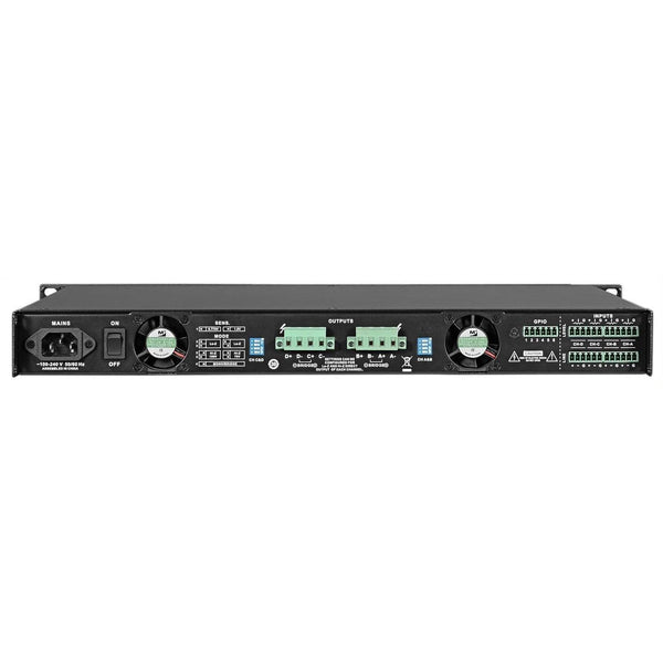 Wharfedale Pro DP4035i Power Amplifier 4x1012W @ 2Ohm with Hardware Features for Installation - MusicMajlis